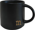 Personalized Ceramic Coffee Mug with Gold Monogram, 15 oz Custom Initial Mug with Gift Box | Elegant Dishwasher Safe Gift for Birthday, Christmas & Special Occasions